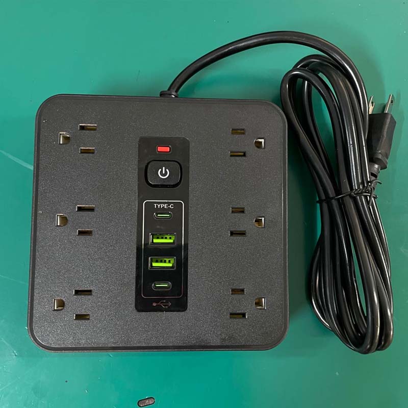 ✅Square Surge Protector Power Strip