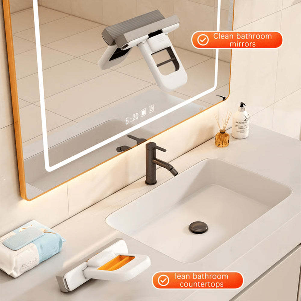 🧼🫧Mini Foldable Desktop Mop – Mop for Wet & Dry