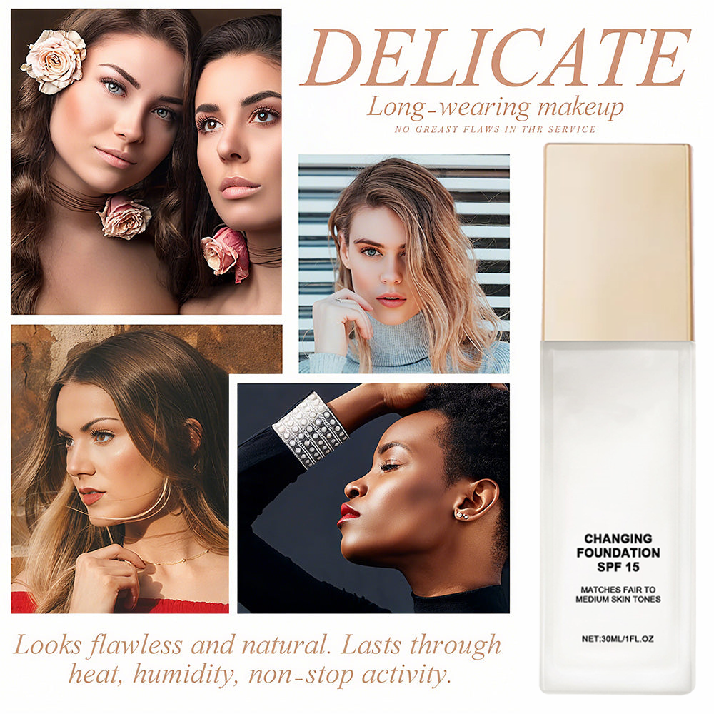 Color Changing Foundation for Aging Skin – Flawless, Natural Coverage That Adapts to You