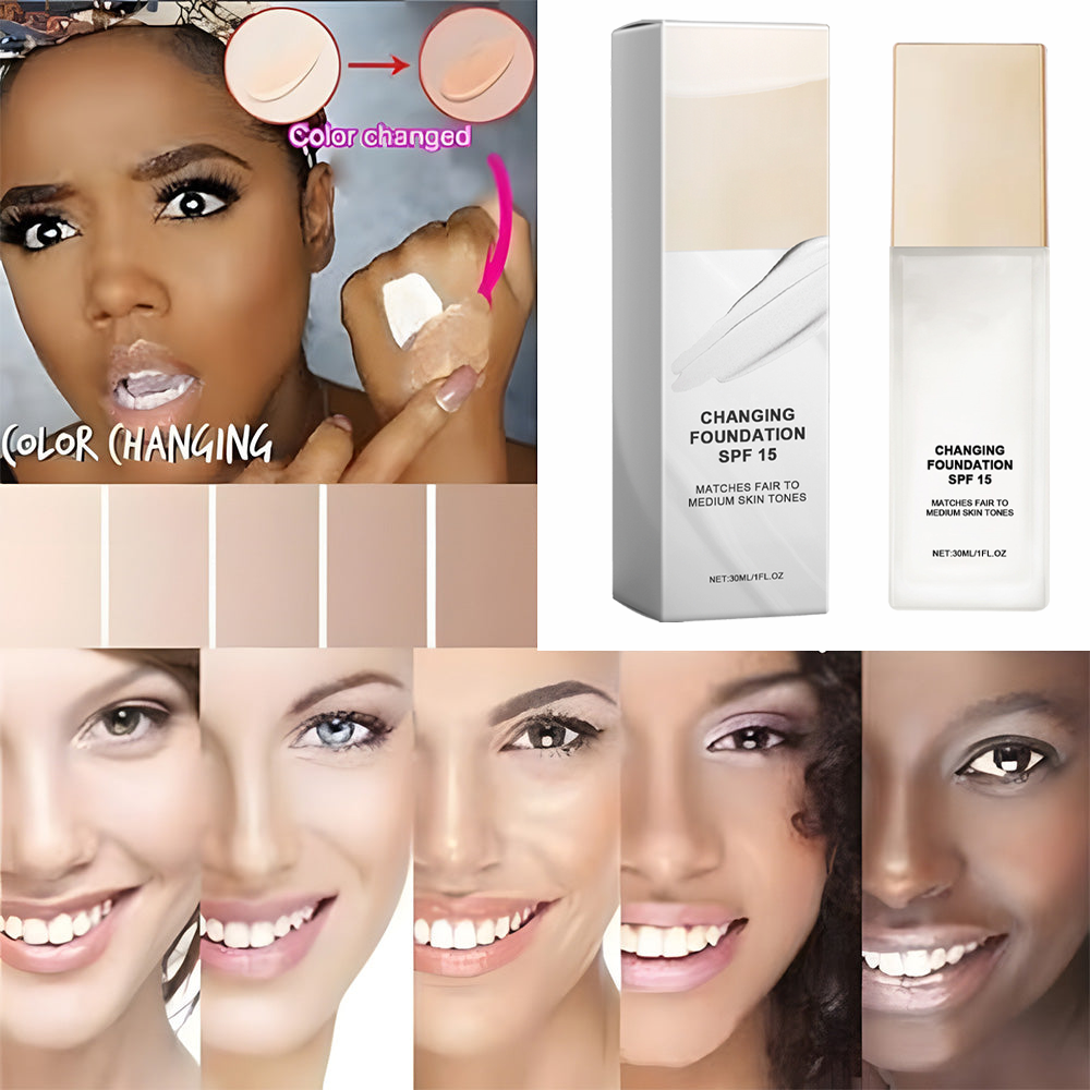 Color Changing Foundation for Aging Skin – Flawless, Natural Coverage That Adapts to You