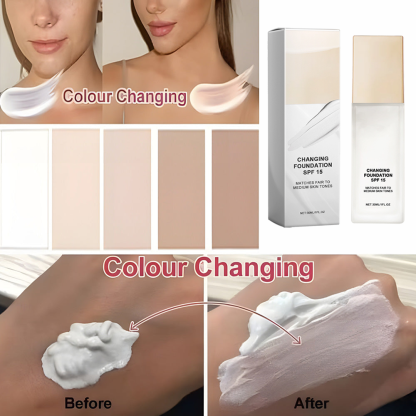 Color Changing Foundation for Aging Skin – Flawless, Natural Coverage That Adapts to You
