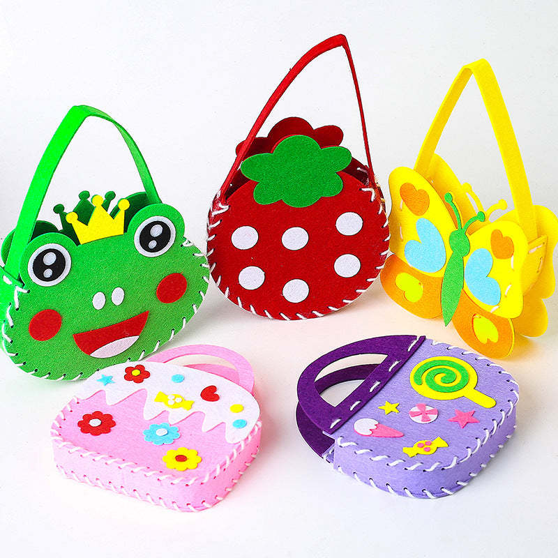 Kids DIY Felt Sewing Handbag Kit