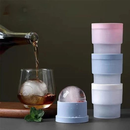 🔥BUY 1 GET 3🎁Food Grade Stackable Slow Melting DIY Ice Ball For Cocktail Whiskey
