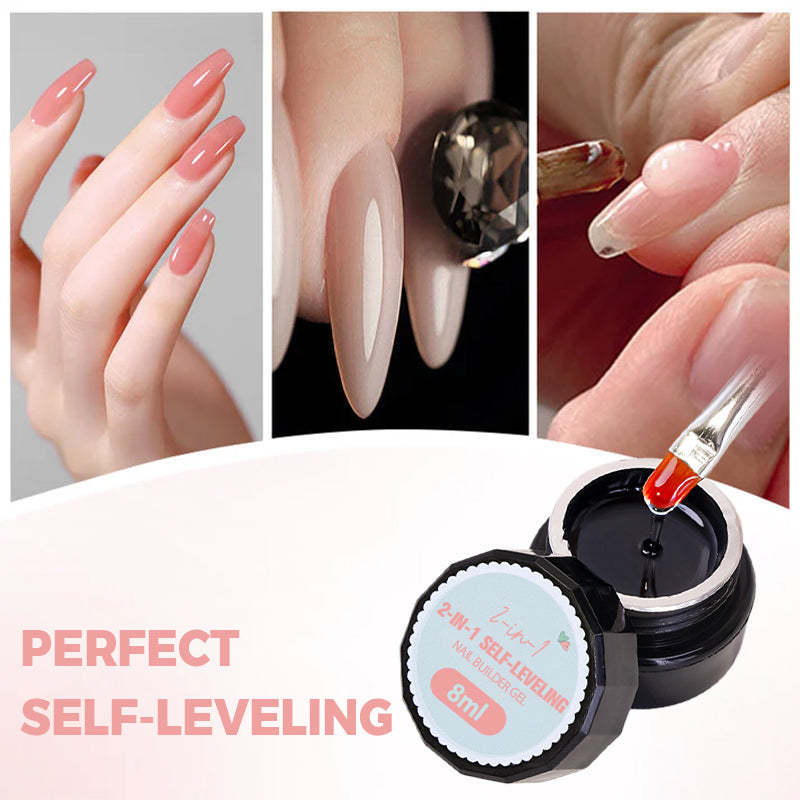 3-in-1 Self-Leveling Nail Builder Gel