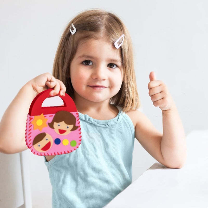 Kids DIY Felt Sewing Handbag Kit
