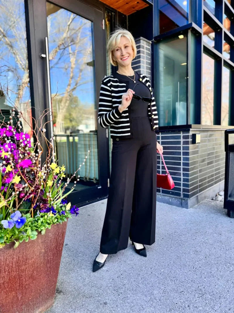 🥰HOT SALE 50% OFF🥰Tummy Control Button Wide Leg Pants