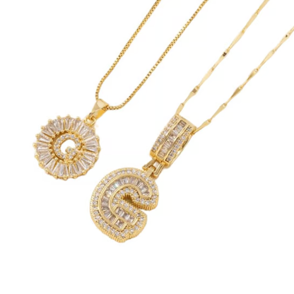 💍Last Day💍Initial Letter Pendant Necklaces💝Best Gift for your friends