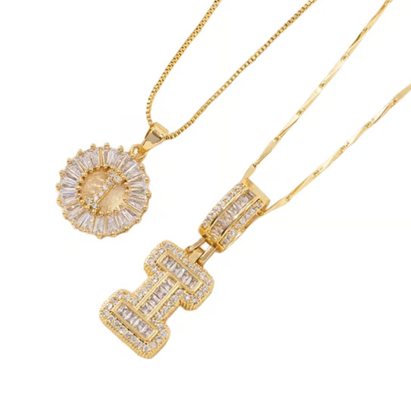 💍Last Day💍Initial Letter Pendant Necklaces💝Best Gift for your friends