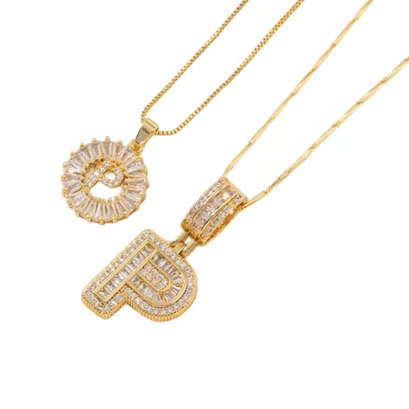 💍Last Day💍Initial Letter Pendant Necklaces💝Best Gift for your friends