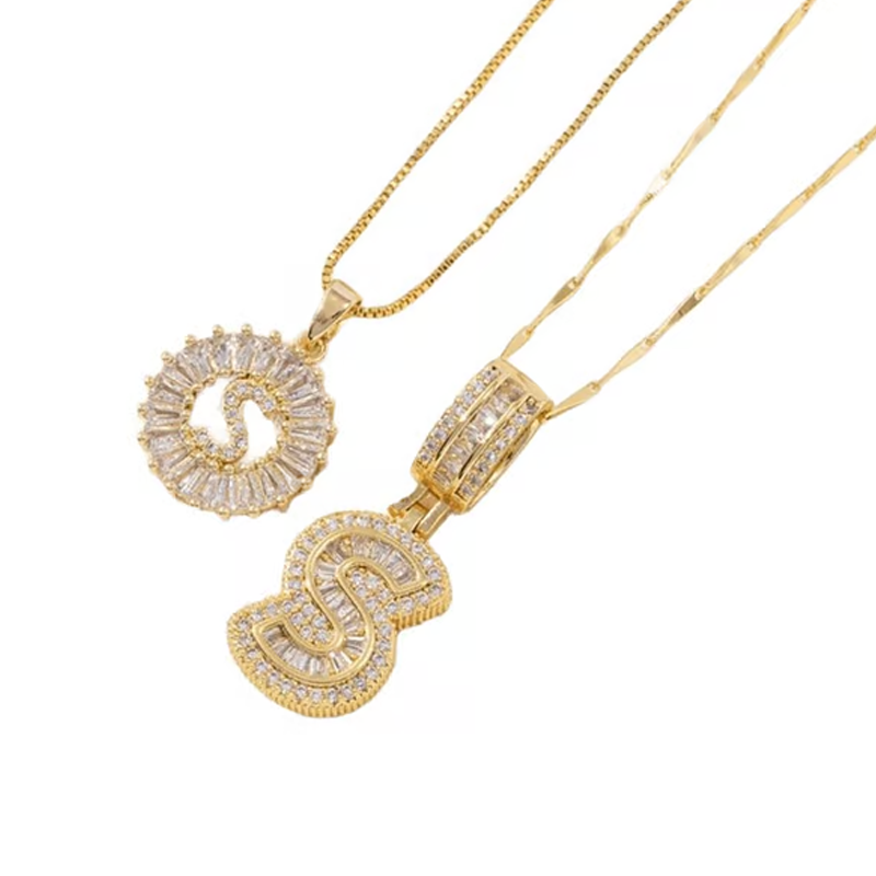 💍Last Day💍Initial Letter Pendant Necklaces💝Best Gift for your friends