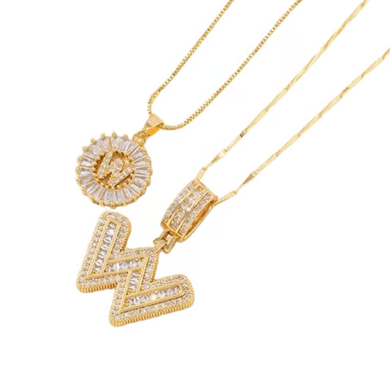 💍Last Day💍Initial Letter Pendant Necklaces💝Best Gift for your friends