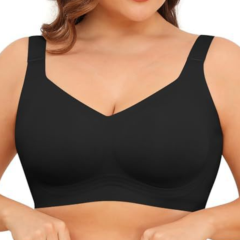 🎁Christmas 50% OFF✨🔥Women's Seamless Full Coverage Wireless Bra👩
