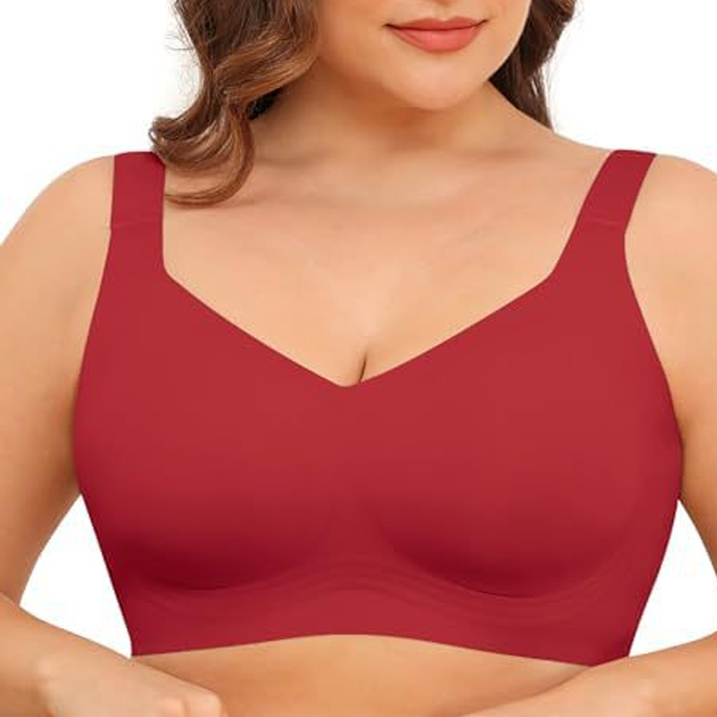 🎁Christmas 50% OFF✨🔥Women's Seamless Full Coverage Wireless Bra👩