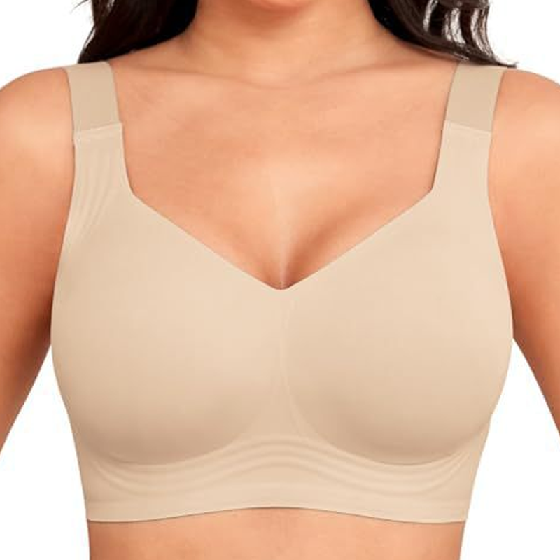 🎁Christmas 50% OFF✨🔥Women's Seamless Full Coverage Wireless Bra👩