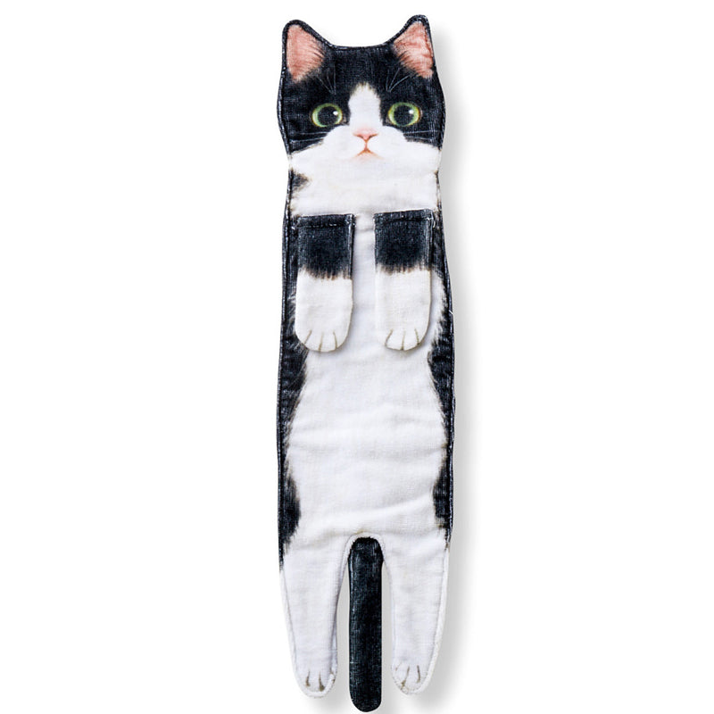 🎁Christmas Gift idea 50% OFF🎄🎅✨😺Cute Cat Hand Towel🐾