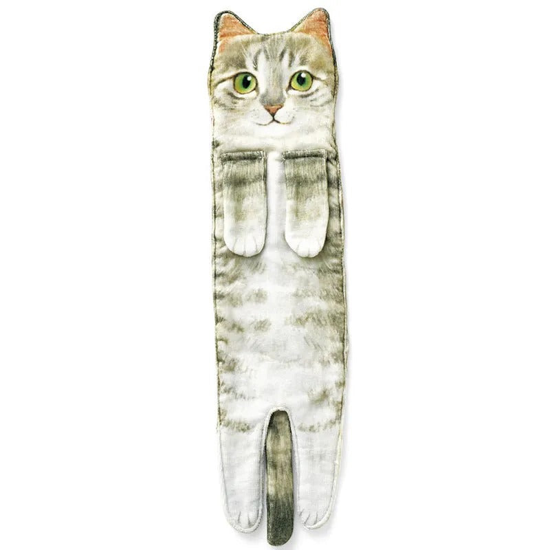 🎁Christmas Gift idea 50% OFF🎄🎅✨😺Cute Cat Hand Towel🐾