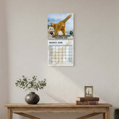 2026 Funny Cat Wall Calendar