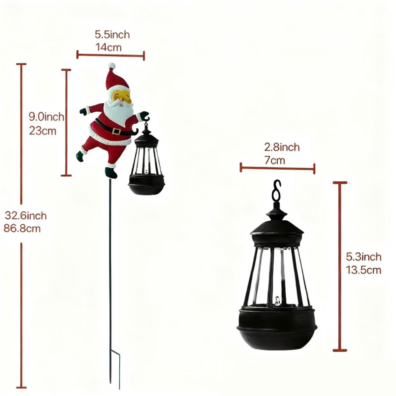 🎅Christmas Solar Kettle Light & Lantern Garden Decor Collection