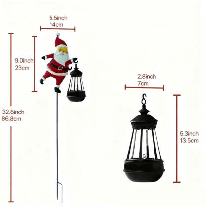 🎅Christmas Solar Kettle Light & Lantern Garden Decor Collection