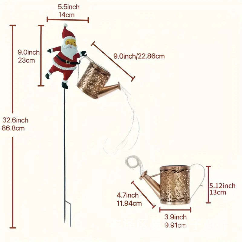 🎅Christmas Solar Kettle Light & Lantern Garden Decor Collection