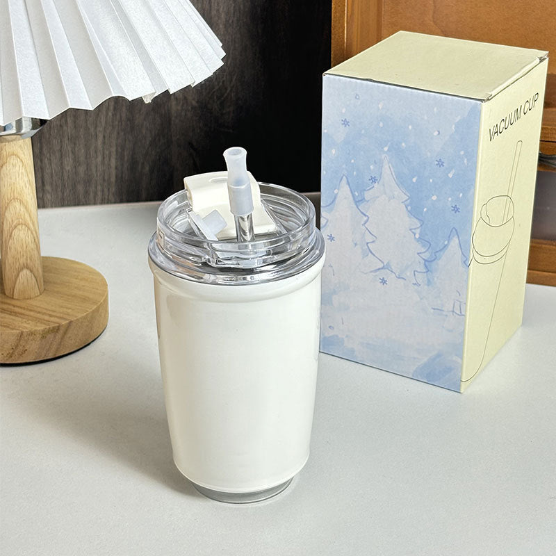 🔥Chic Portable 320ml Thermos Cup