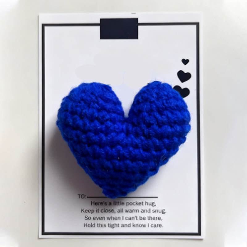 💖Pocket Hug, Crocheted Heart, Small Gift, Handmade✨
