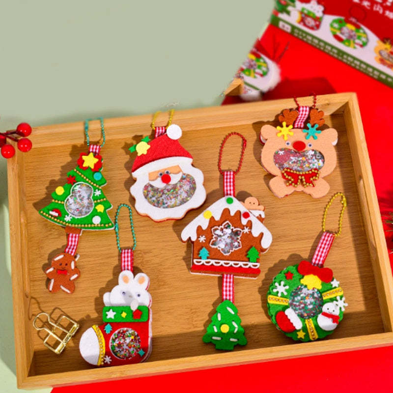 🎄Xmas Hot Sale 50% OFF✨【DIY Christmas Shaker Ornament Craft Kit】✨