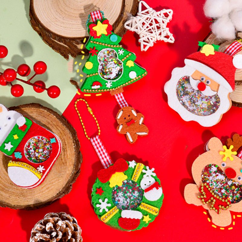 🎄Xmas Hot Sale 50% OFF✨【DIY Christmas Shaker Ornament Craft Kit】✨