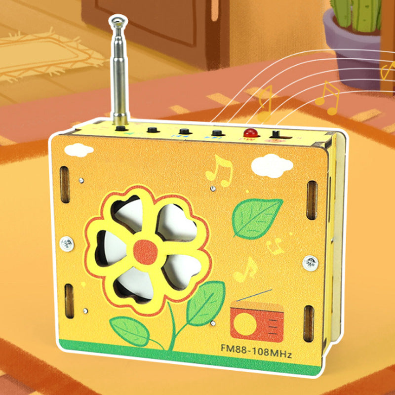 🔥Black Friday Sale🎁Educational Children Toys DIY Mini Radio