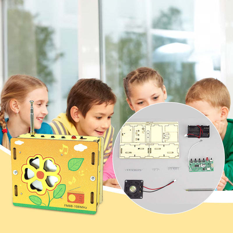 🔥Black Friday Sale🎁Educational Children Toys DIY Mini Radio