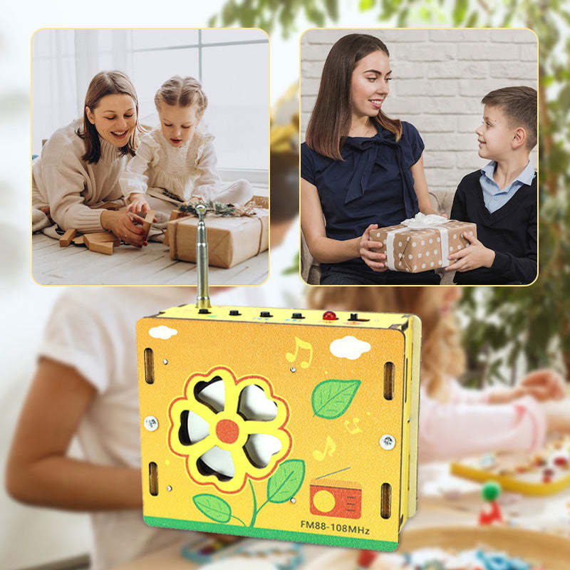 🔥Black Friday Sale🎁Educational Children Toys DIY Mini Radio