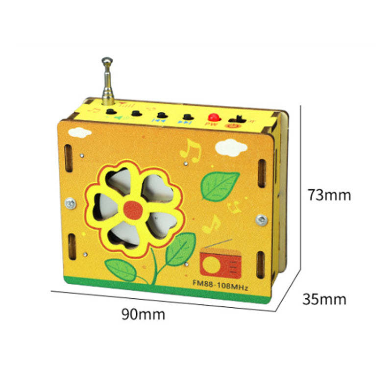 🔥Black Friday Sale🎁Educational Children Toys DIY Mini Radio
