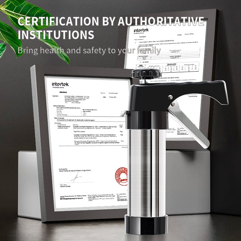 🔥HOT SALE 50% OFF🔥Stainless Steel Cookie Pres with 13 Discs & 8 Nozzles