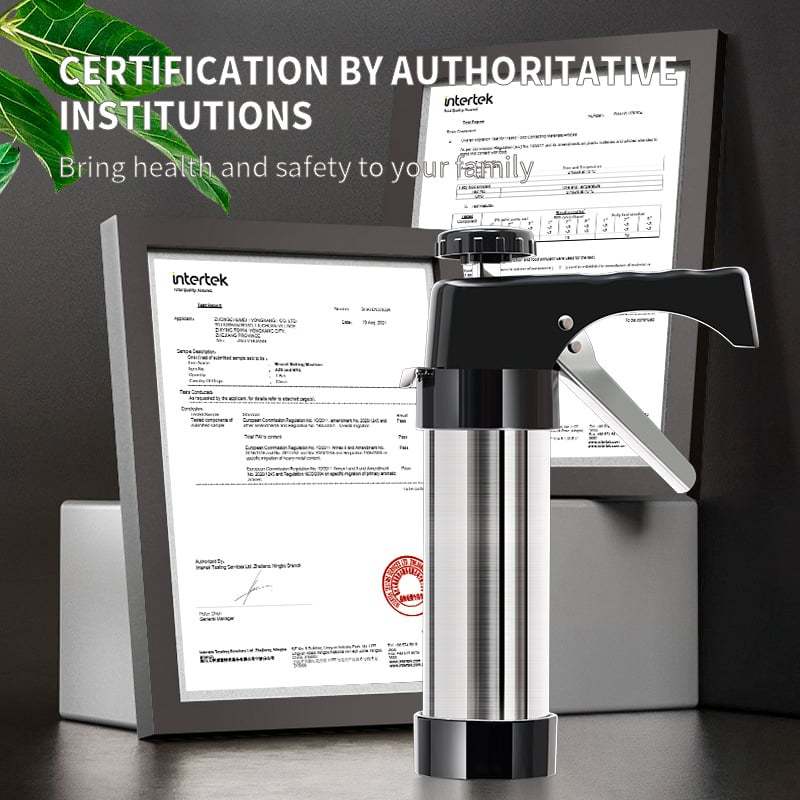 🔥HOT SALE 50% OFF🔥Stainless Steel Cookie Pres with 13 Discs & 8 Nozzles