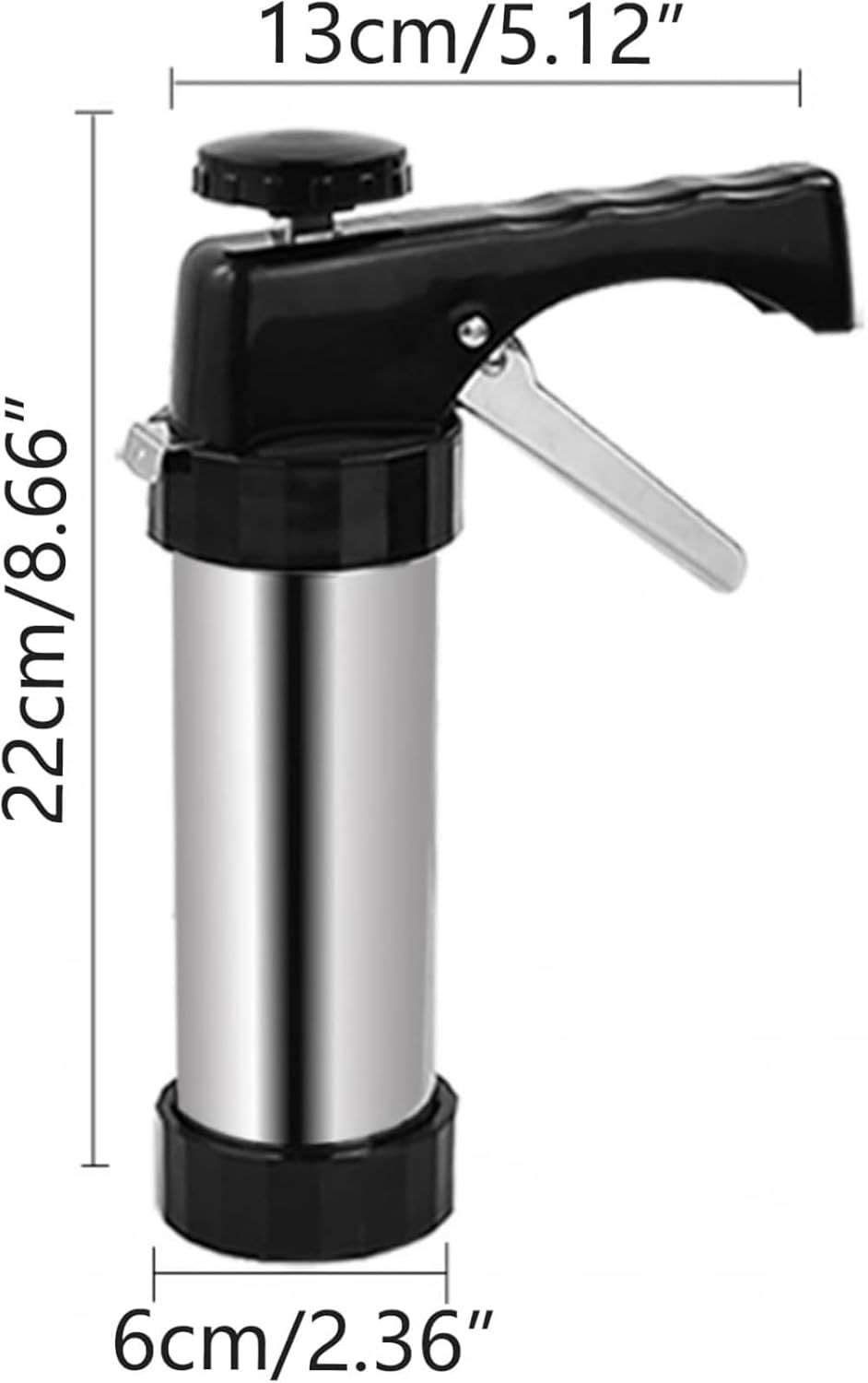 🔥HOT SALE 50% OFF🔥Stainless Steel Cookie Pres with 13 Discs & 8 Nozzles