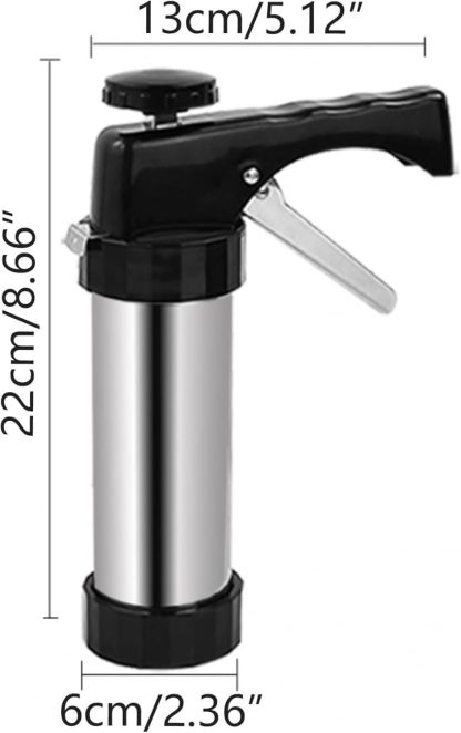 🔥HOT SALE 50% OFF🔥Stainless Steel Cookie Pres with 13 Discs & 8 Nozzles