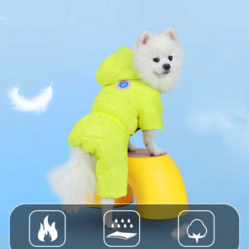 🐶Cozy Dog Winter Suit |Hot Sale 55% OFF |Full-Body Fleece Warmth, Easy Back Zipper & Non-Slip Grips | Keep Your Furry Friend Warm & Stylish This Winter!🎄✨