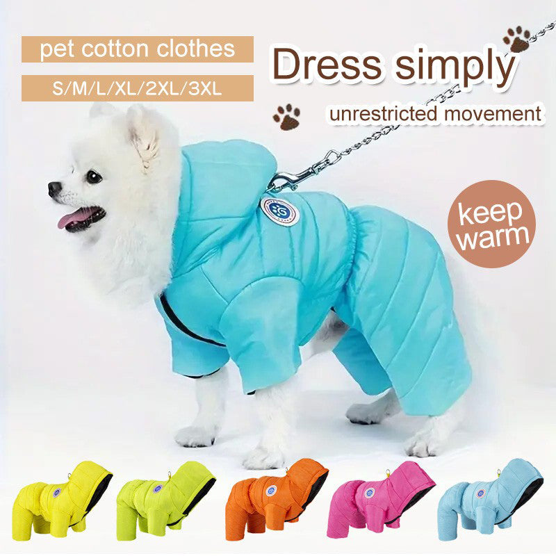 🐶Cozy Dog Winter Suit |Hot Sale 55% OFF |Full-Body Fleece Warmth, Easy Back Zipper & Non-Slip Grips | Keep Your Furry Friend Warm & Stylish This Winter!🎄✨