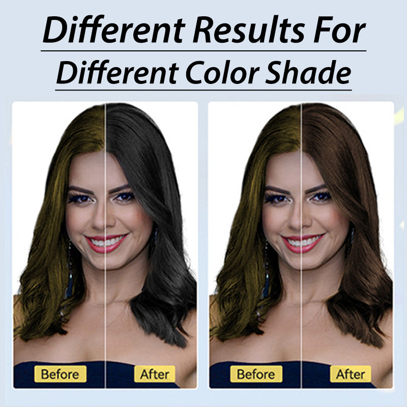 🍎 NOW 50% OFF! ✨ 3-in-1 Hair Coloring Shampoo, Plant Extracts for Vibrant Hair