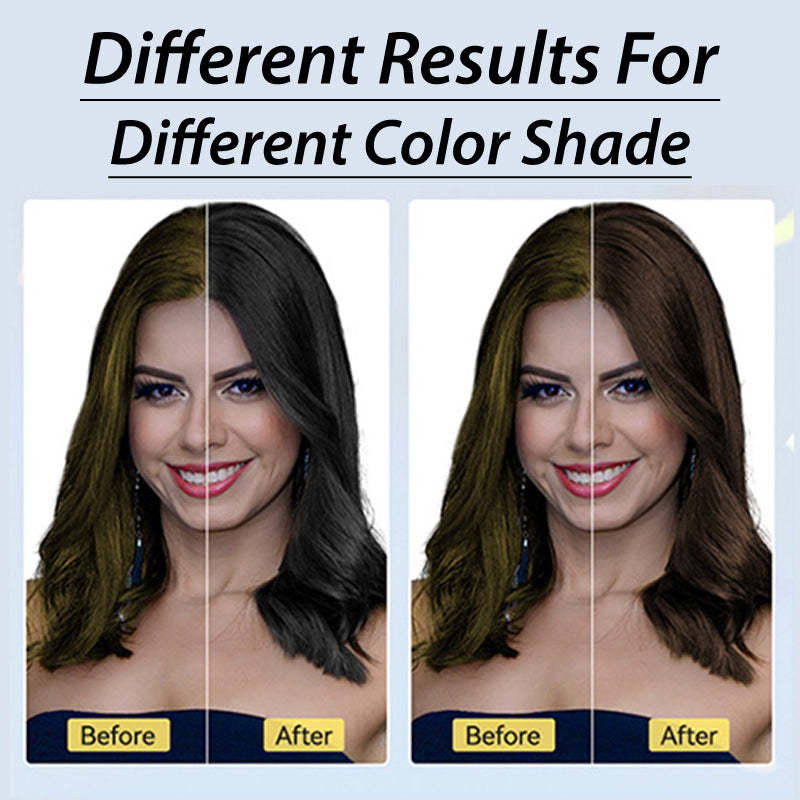 🍎 NOW 50% OFF! ✨ 3-in-1 Hair Coloring Shampoo, Plant Extracts for Vibrant Hair