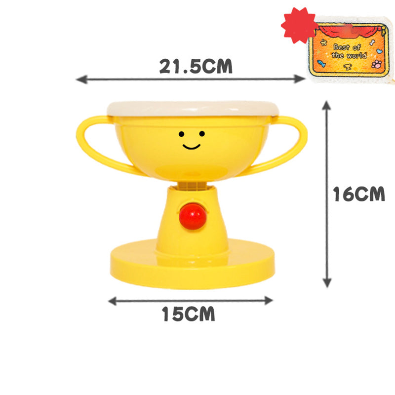 🐱🐶Adjustable Trophy-Shaped Pet Feeder