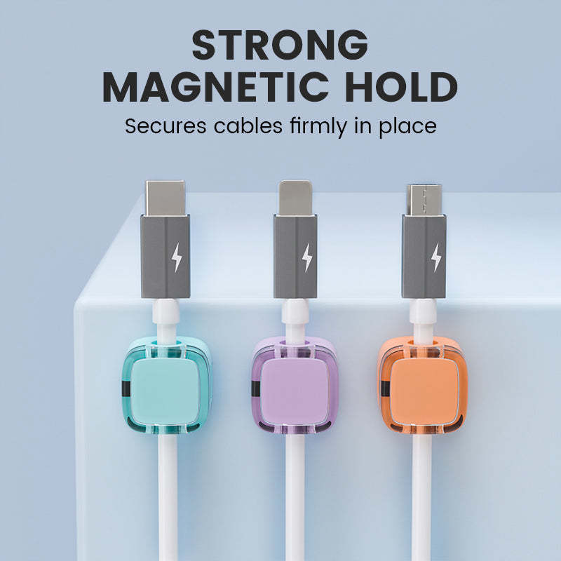Portable Magnetic Cable Clips (6 PCS)