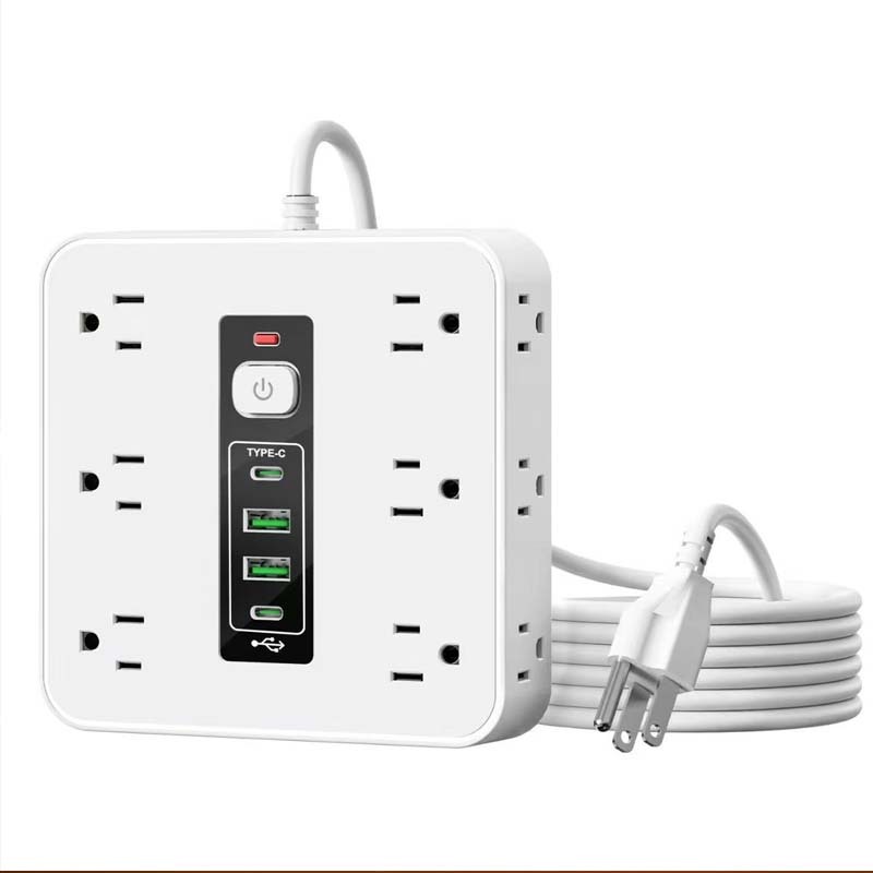 ✅Square Surge Protector Power Strip