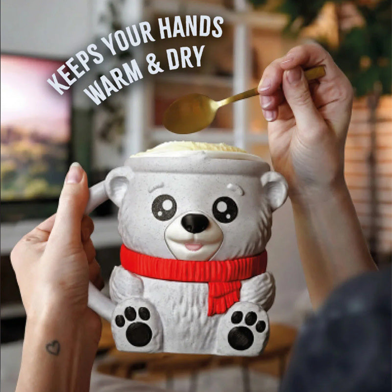 🔥3D-Printed Bear Ice Cream Pint Holder