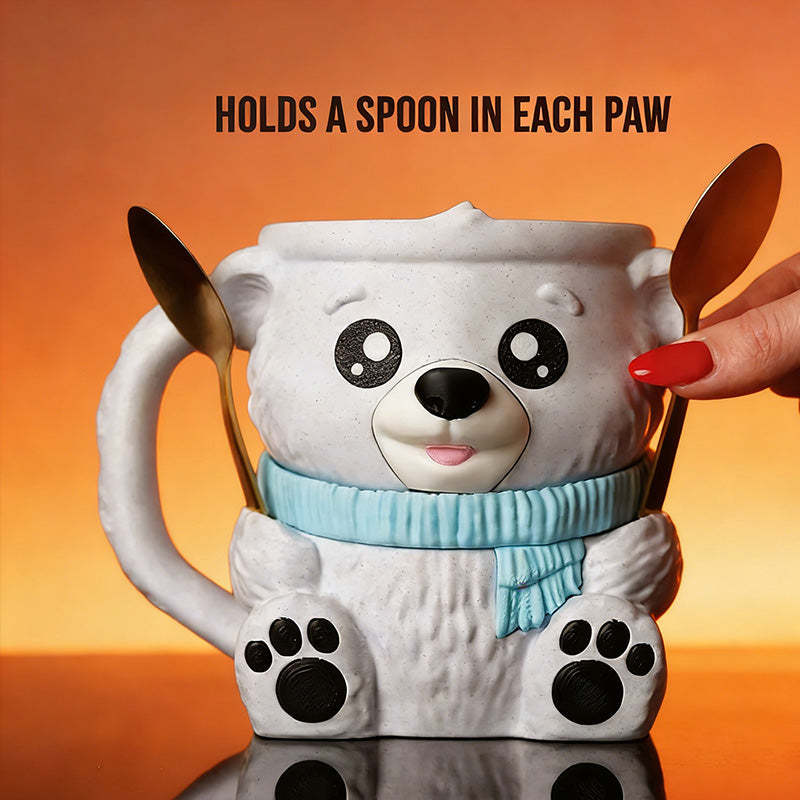 🔥3D-Printed Bear Ice Cream Pint Holder