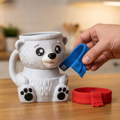 🔥3D-Printed Bear Ice Cream Pint Holder