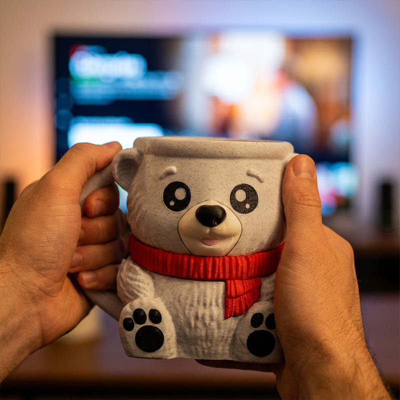 🔥3D-Printed Bear Ice Cream Pint Holder