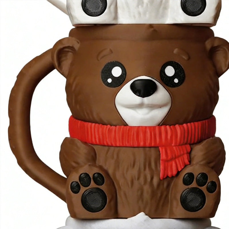 🔥3D-Printed Bear Ice Cream Pint Holder