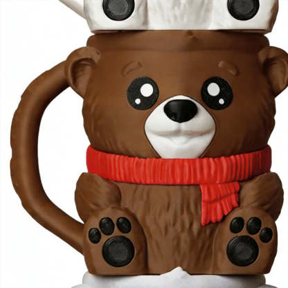 🔥3D-Printed Bear Ice Cream Pint Holder