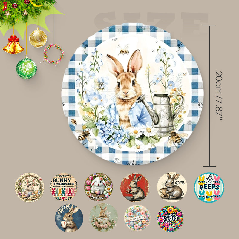 🔥Welcome to My Home - Easter Wooden Hanging Door Sign